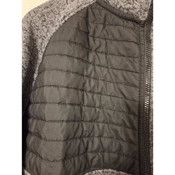 NRA 2XL Men's Gray Quilted Fleece 1/4 Zip Pullover Sweatshirt CWP Pocket. - Picture 3 of 6